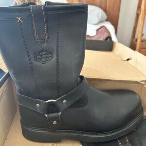 Harley Davidson Men's Bill Steel Toe Boots, size 10.5